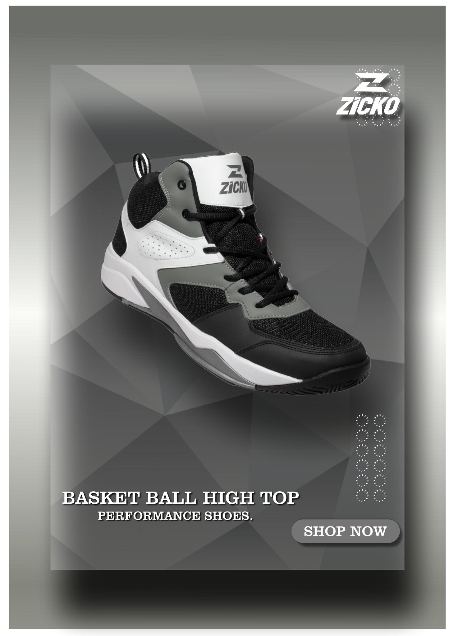 ZICKO High Top Shoes